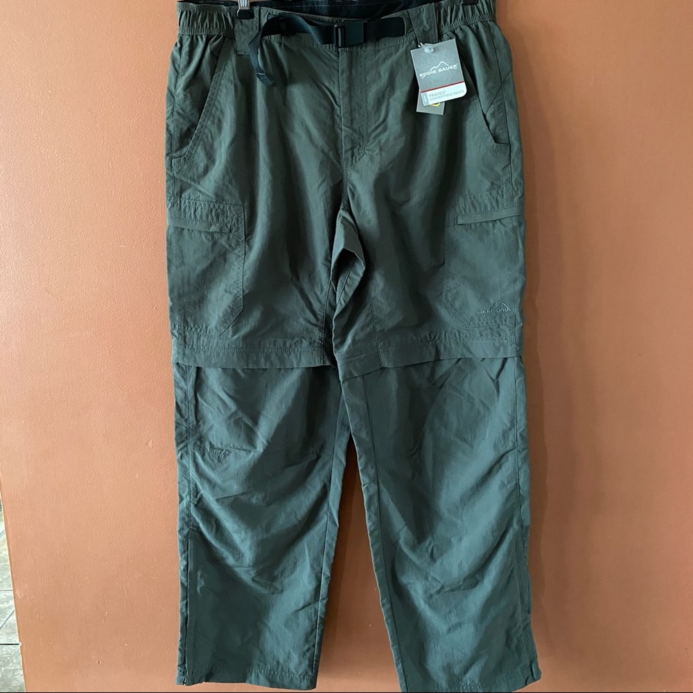 🆕 Eddie Bauer travel Convertible Pants Sz 32